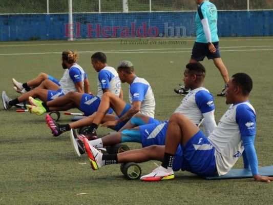Así fue el entrenamiento de la Selección de Honduras para enfrentar a El Salvador (Fotos)