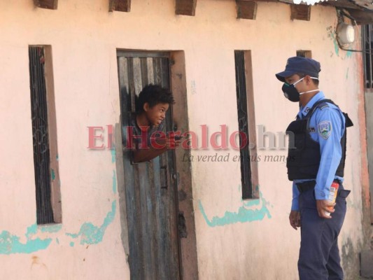 FOTOS: Así viven cuarentena vecinos de zona cero del Covid-19 en Honduras