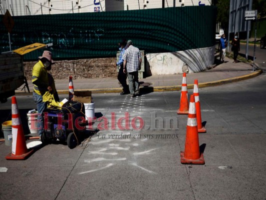 Tras atropellos comienzan a señalizar bulevar Los Próceres (Fotos)
