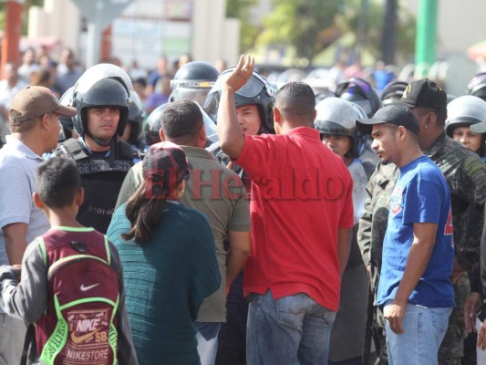 FOTOS: Así se vive el paro de transporte en la colonia Loarque, al sur de la capital de Honduras