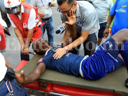 Rubilio Castillo lloró al escuchar a la barra de Motagua corear su nombre en el Nacional