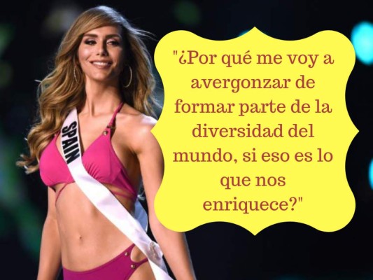Ángela Ponce: Las 10 frases que marcaron la participación de Miss España en Miss Universo 2018&nbsp;&nbsp;