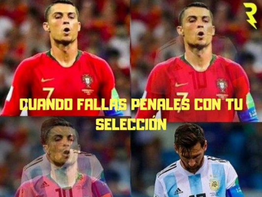 Mundial: Ronaldo se convierte en el primer futbolista portugués en fallar un penal y lo destrozan con memes