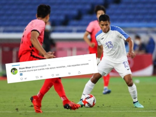 Bryan Moya critica postura de la prensa deportiva y la afición hondureña