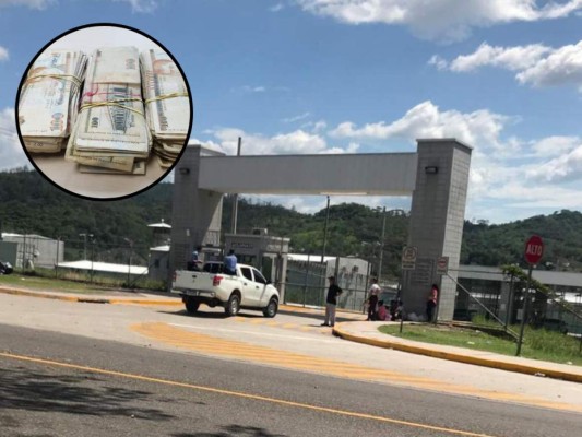 Detienen a policías penitenciarios en El Pozo con 245 mil lempiras