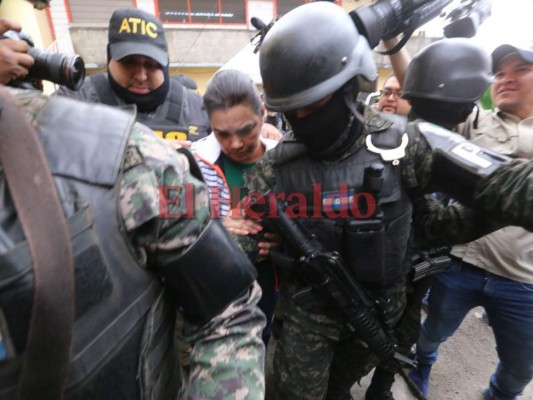 FOTOS: Así fue el traslado de Rosa Elena de Lobo, ex primera dama de Honduras