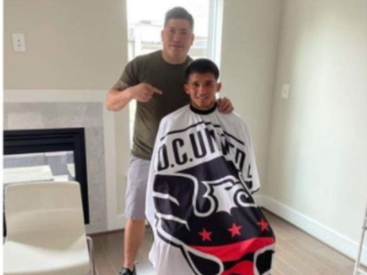 Así es la vida de Alejandro Arita, el joven hondureño barbero de las figuras del DC United