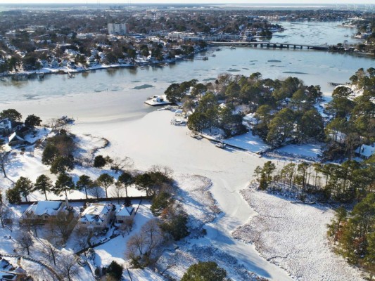 Costa este de Estados Unidos se prepara para un fin de semana realmente frío