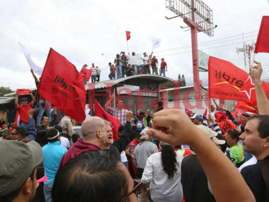Alianza de Oposición realiza marcha en la capital y el resto de Honduras