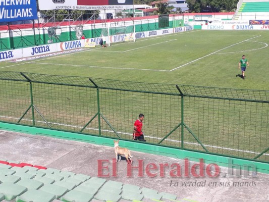 50 policías, 15 periodistas y un estadio vacío para el Marathón-Honduras