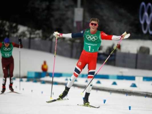 Noruega, oro olímpico en esprint por equipos masculinos de esquí de fondo&nbsp;&nbsp;