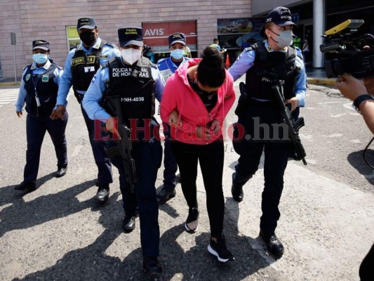 Llega extraditada de España una de las hondureñas más buscadas por la justicia (FOTOS)