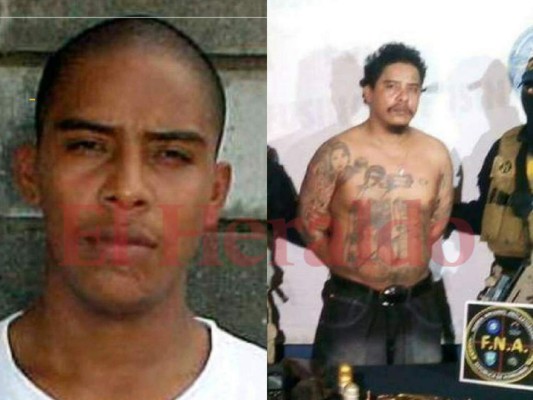 Los rostros de los pandilleros recapturados tras masiva fuga de Tamará en mayo de 2017