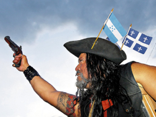 El pirata hondureño en Canadá