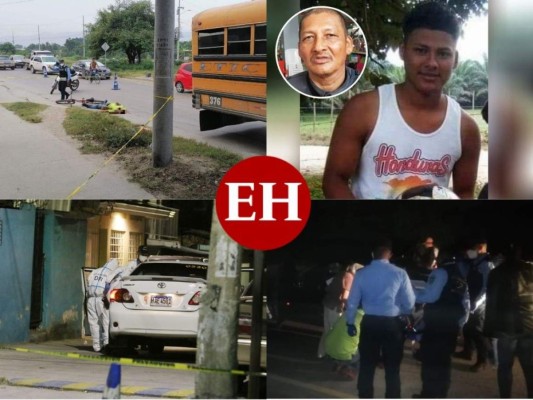 Asesinatos, fatales accidentes e incendios entre los sucesos de la semana en Honduras (FOTOS)