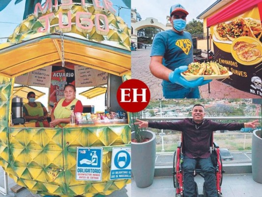 La mayoría de ellos vieron una oportunidad en medio de la crisis y aunque iniciaron con poco, lograron posicionarse como los favoritos y siguen innovando para mantenerse en el mercado. Fotos: EL HERALDO