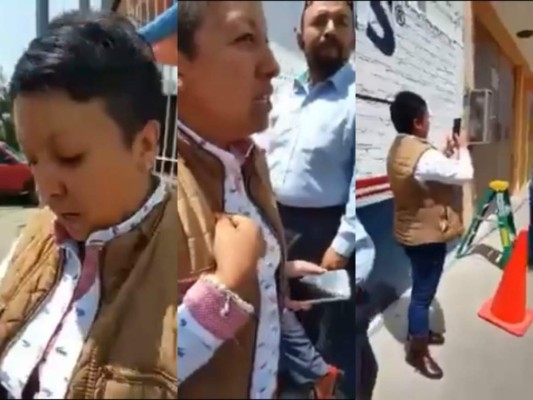 La nombran #LadyMigracion tras humillar a hondureño que realizaba su trabajo