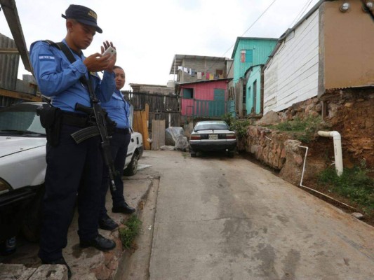 Un herido dejó balacera en el barrio El Bosque de la capital de Honduras
