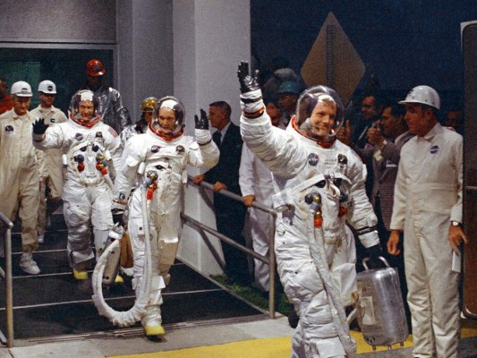 Las históricas imágenes que dejó la llegada del hombre a la Luna en 1965