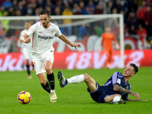 El Sevilla gana al Valladolid y es nuevo líder de la Liga española