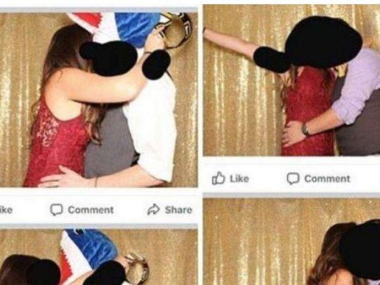 Se viraliza foto de recién casado que fue infiel en pleno matrimonio