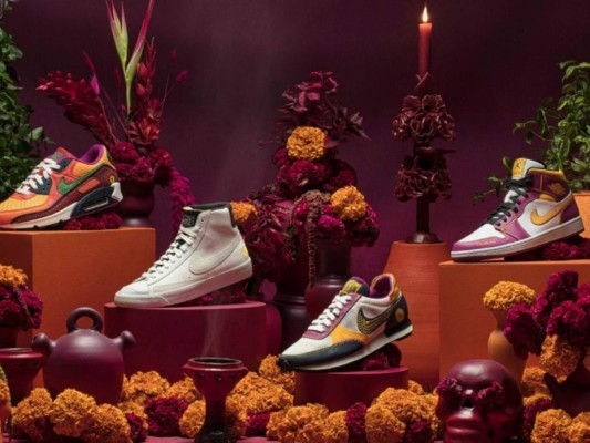 Lanzan increíble colección de tenis inspirada en el Día de Muertos