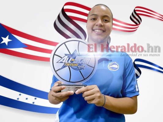 Basquetbolista hondureña, Nely Leva, fichó con la Universidad de Puerto Rico Bayamón
