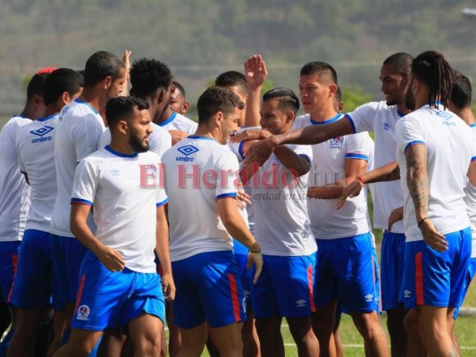 FOTOS: Olimpia entrenó pensando en la revancha contra Platense