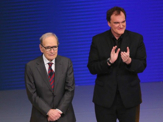 Morricone y Tarantino dan forma a banda sonora de 'The Hateful Eight'
