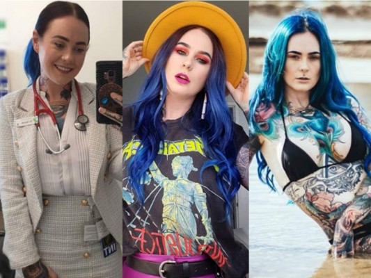 FOTOS: Así es Sarah Gray, 'la doctora más tatuada del mundo'