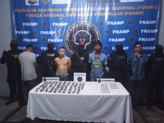 Caen cuatro integrantes de la Mara Salvatrucha en San Pedro Sula