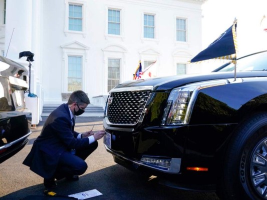 Así es 'La Bestia', la lujosa limusina que Joe Biden heredó de Trump