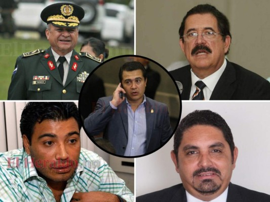 Los rostros de los narcos y políticos hondureños mencionados en el testimonio de Tony Hernández
