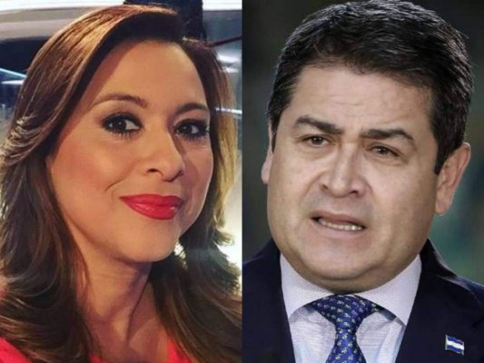 Periodista Neida Sandoval le hace una petición especial al presidente de Honduras