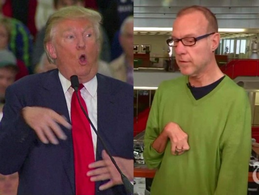 La burla de Donald Trump a un periodista con discapacidad que provocó el discurso de Meryl Streep