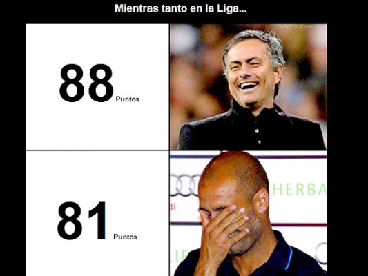 Lluvia de burlas por la eliminación del Barcelona