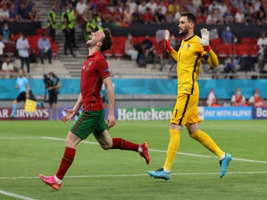 Histórico partido de CR7: Los mejores momentos del partido entre Francia y Portugal (Fotos)