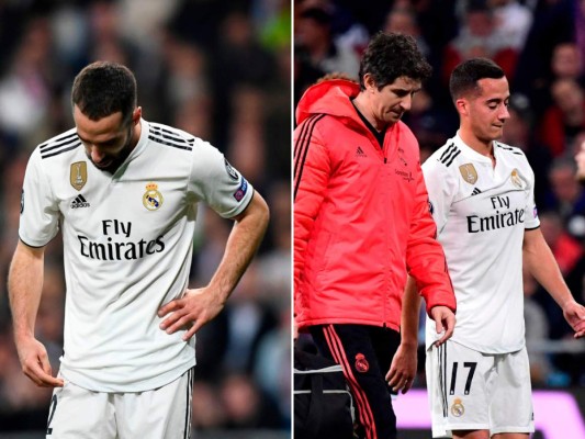 Dani Carvajal y Lucas Vázquez sufren sendas roturas musculares