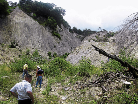 Comayagua, amenazada por gigantesca falla