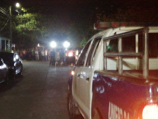 Tiroteo deja un muerto y dos heridos en barrio Barandillas de San Pedro Sula&nbsp;