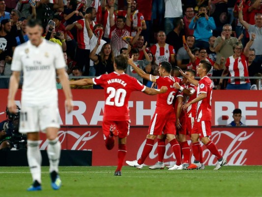 Girona del Choco Lozano pierde 1-4 ante el Real Madrid