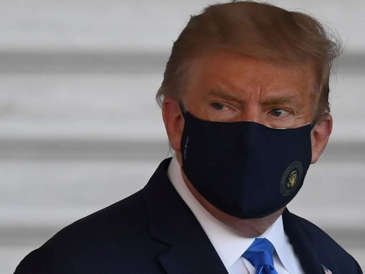 Trump recibe mensajes de apoyo de todo el mundo tras contraer covid-19