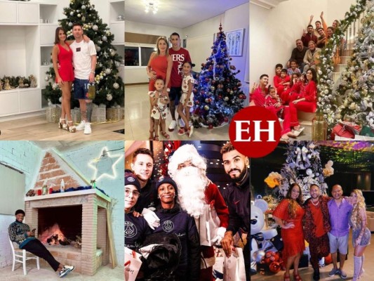 Así recibieron la Navidad las grandes figuras del fútbol