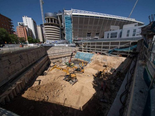 FOTOS: Así avanza la construcción del nuevo Santiago Bernabéu
