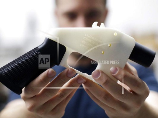 Hombre empieza a vender planos de armas impresas en 3D&nbsp;
