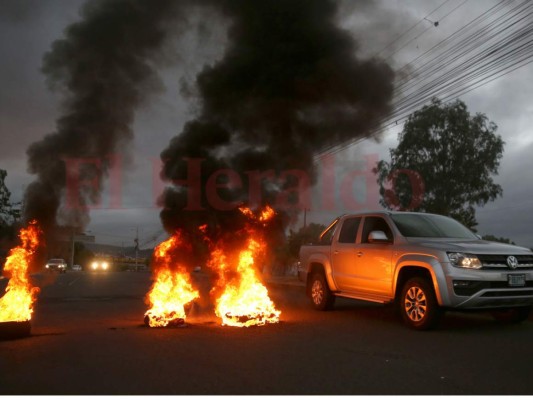 Las imágenes más impactantes que dejó la protestas de este viernes en Honduras