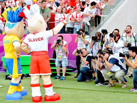 Las mejores imágenes de la inauguración de la Eurocopa 2012