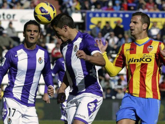 Valencia empata con Valladolid
