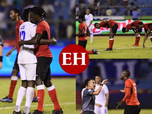 Lo que no se vio en TV: Abrazos y peleas en Honduras vs Trinidad y Tobago (FOTOS)