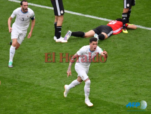 VÍDEO: Uruguay rompe maleficio ganando 1-0 en su debut ante Egipto